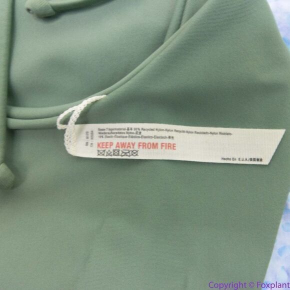 NEW Free People X Mare Perpetua Essential One Piece Swimsuit In Sage, L - Picture 13 of 16